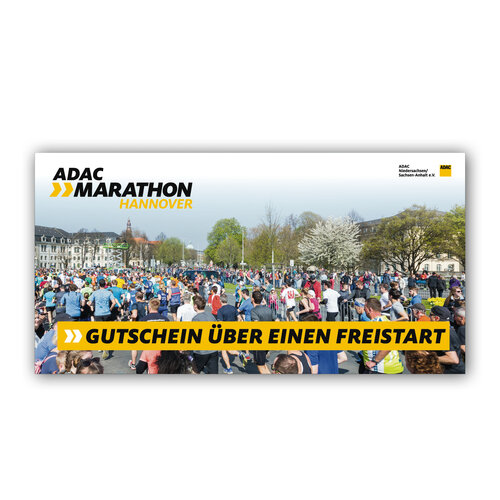 Geschenk-Gutschein Halbmarathon